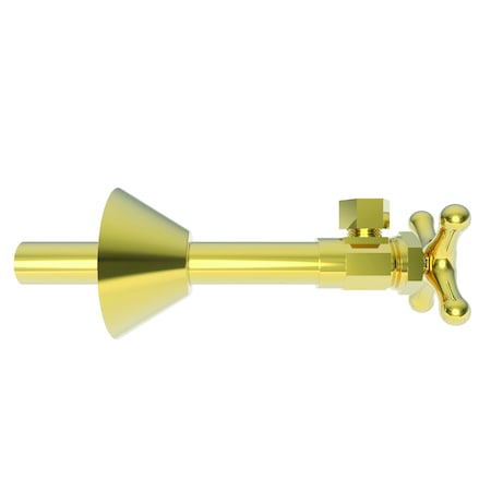 Newport Brass Angle Valve Kit, 1/2" Sweat in Forever Brass (Pvd) 416X-01